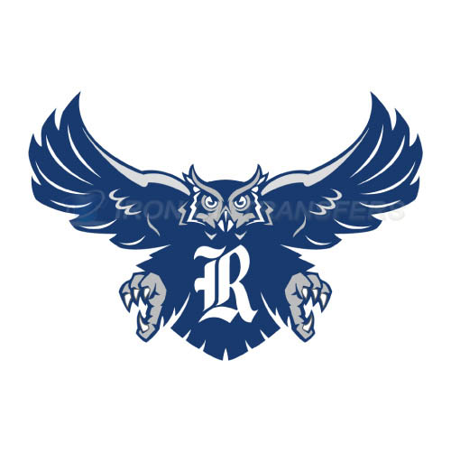 Rice Owls Iron-on Stickers (Heat Transfers)NO.5986
